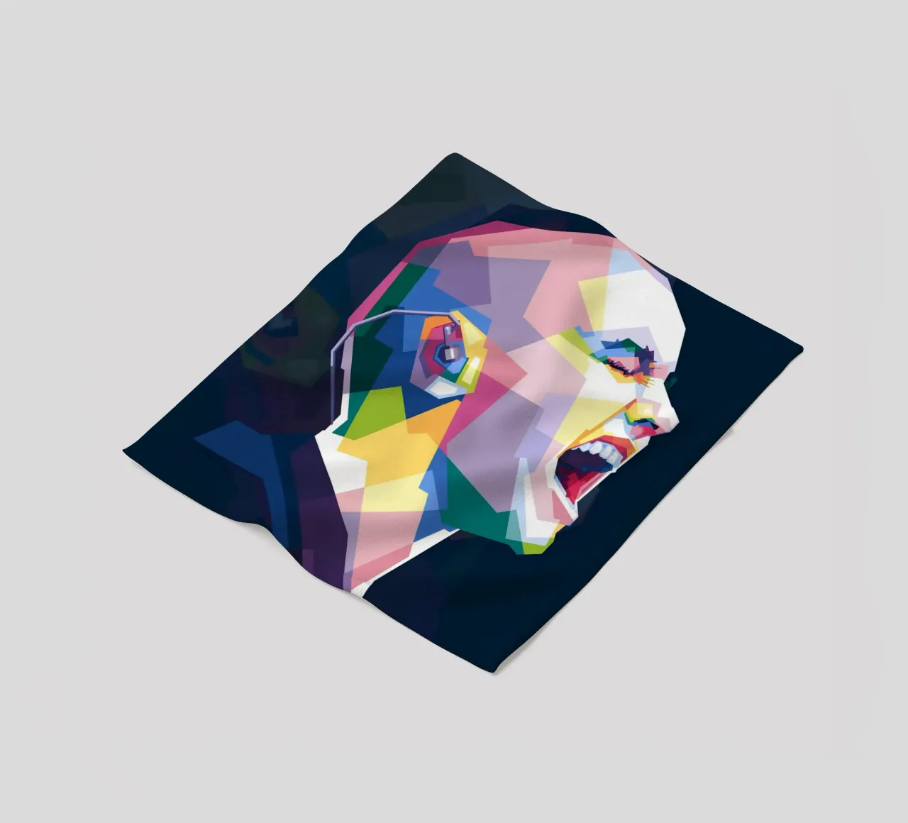 Sinead O'Connor in stile WPAP coperta in pile da Alkahfsmart