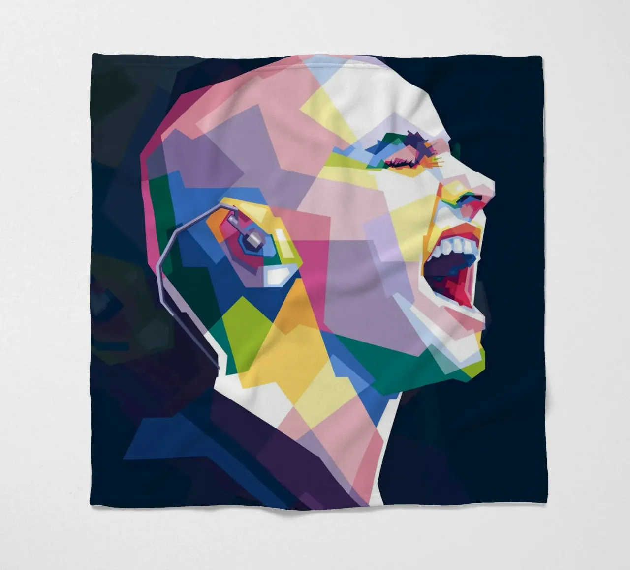 Sinead O'Connor in stile WPAP coperta in pile da Alkahfsmart