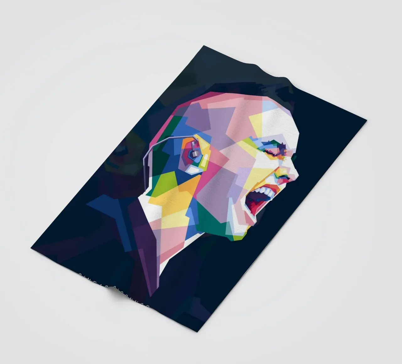 Sinead O'Connor in stile WPAP coperta in pile da Alkahfsmart