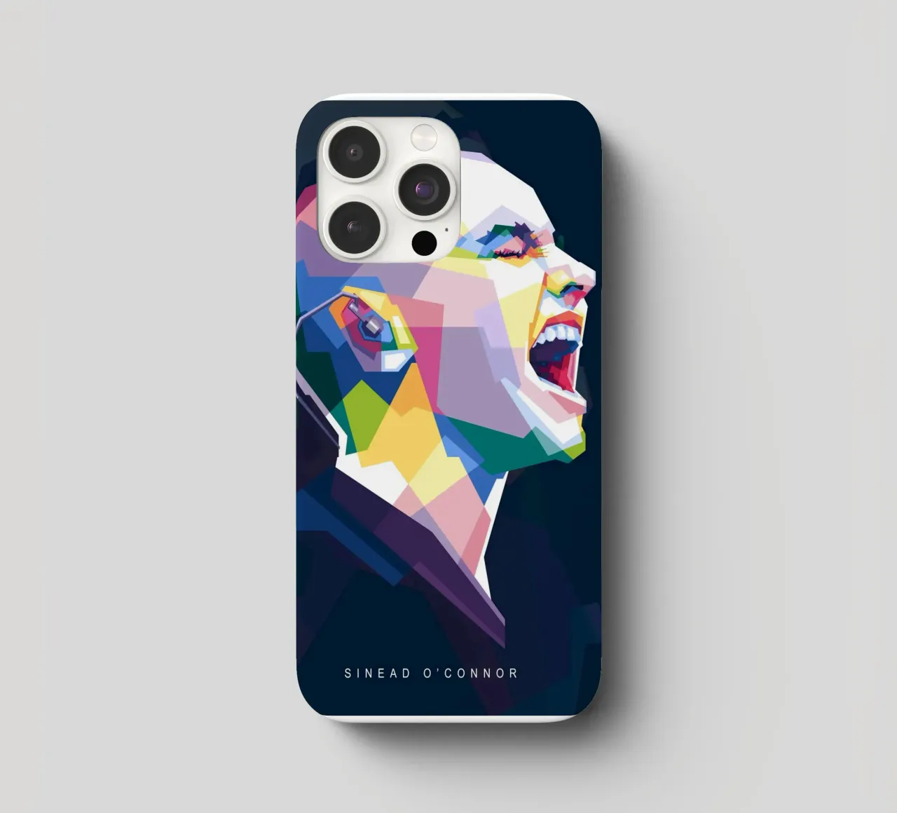 Sinead O'Connor in stile WPAP cover iphone da Alkahfsmart