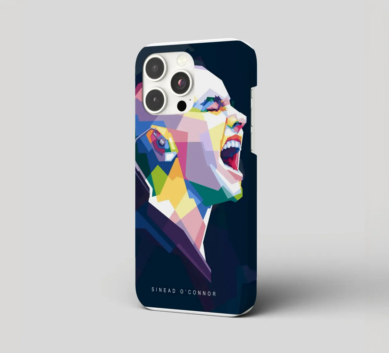 Sinead O'Connor in stile WPAP cover iphone da Alkahfsmart