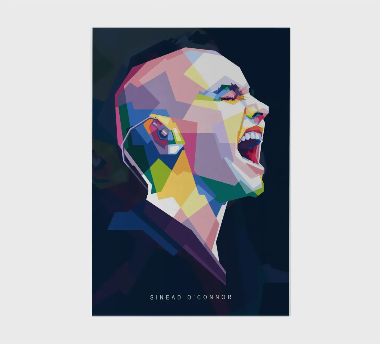 Sinead O'Connor in stile WPAP diario da Alkahfsmart