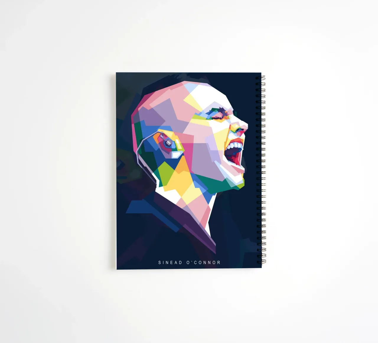 Sinead O'Connor in stile WPAP diario ad anelli da Alkahfsmart