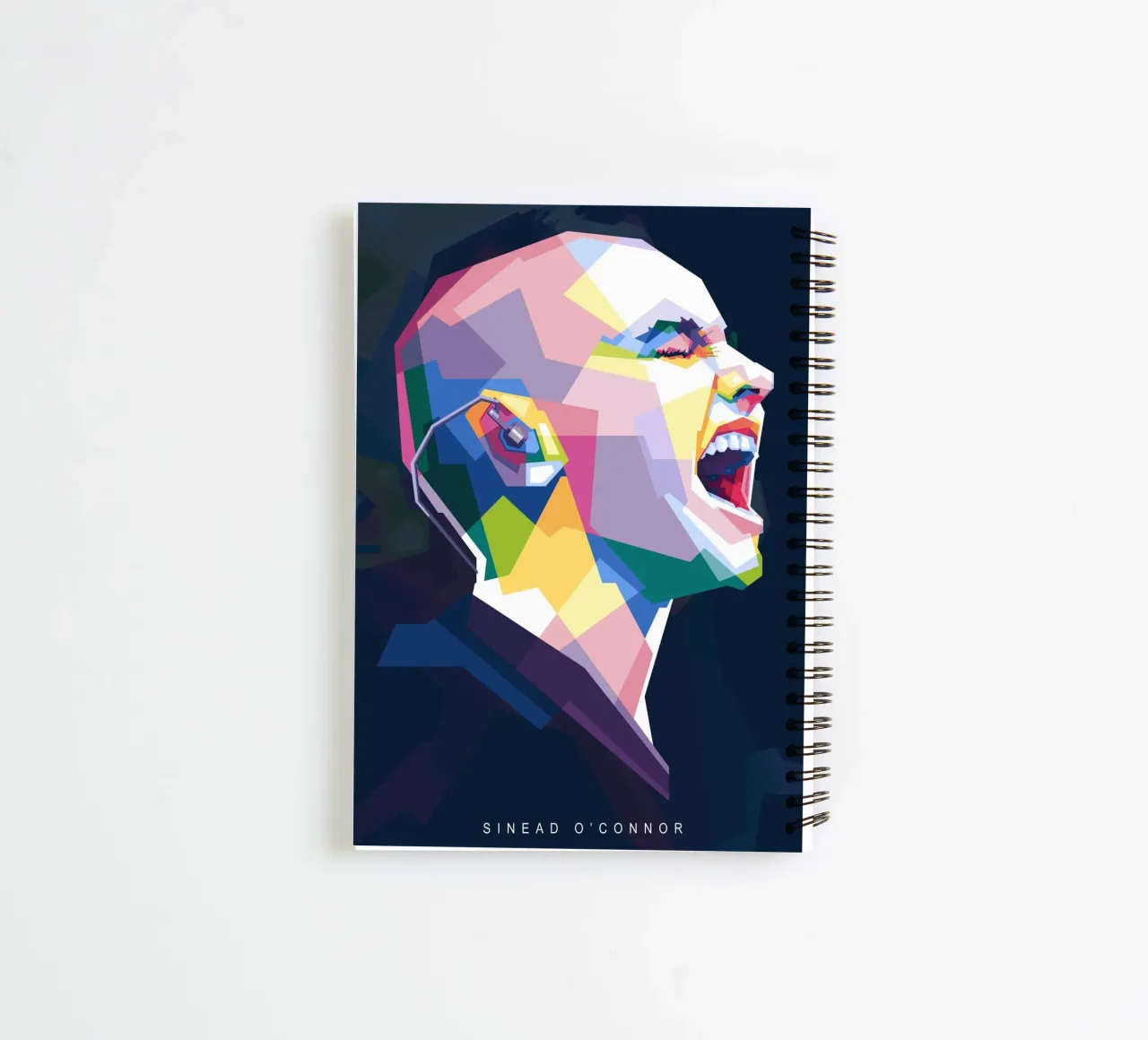 Sinead O'Connor in stile WPAP diario ad anelli da Alkahfsmart