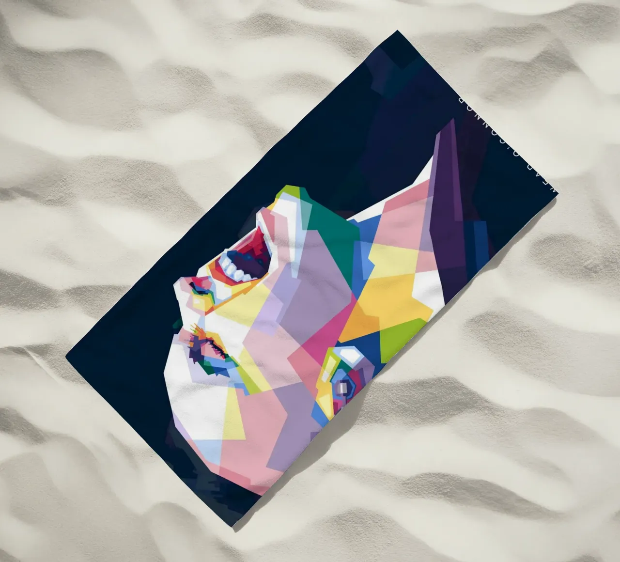 Sinead O'Connor in stile WPAP telo mare da Alkahfsmart