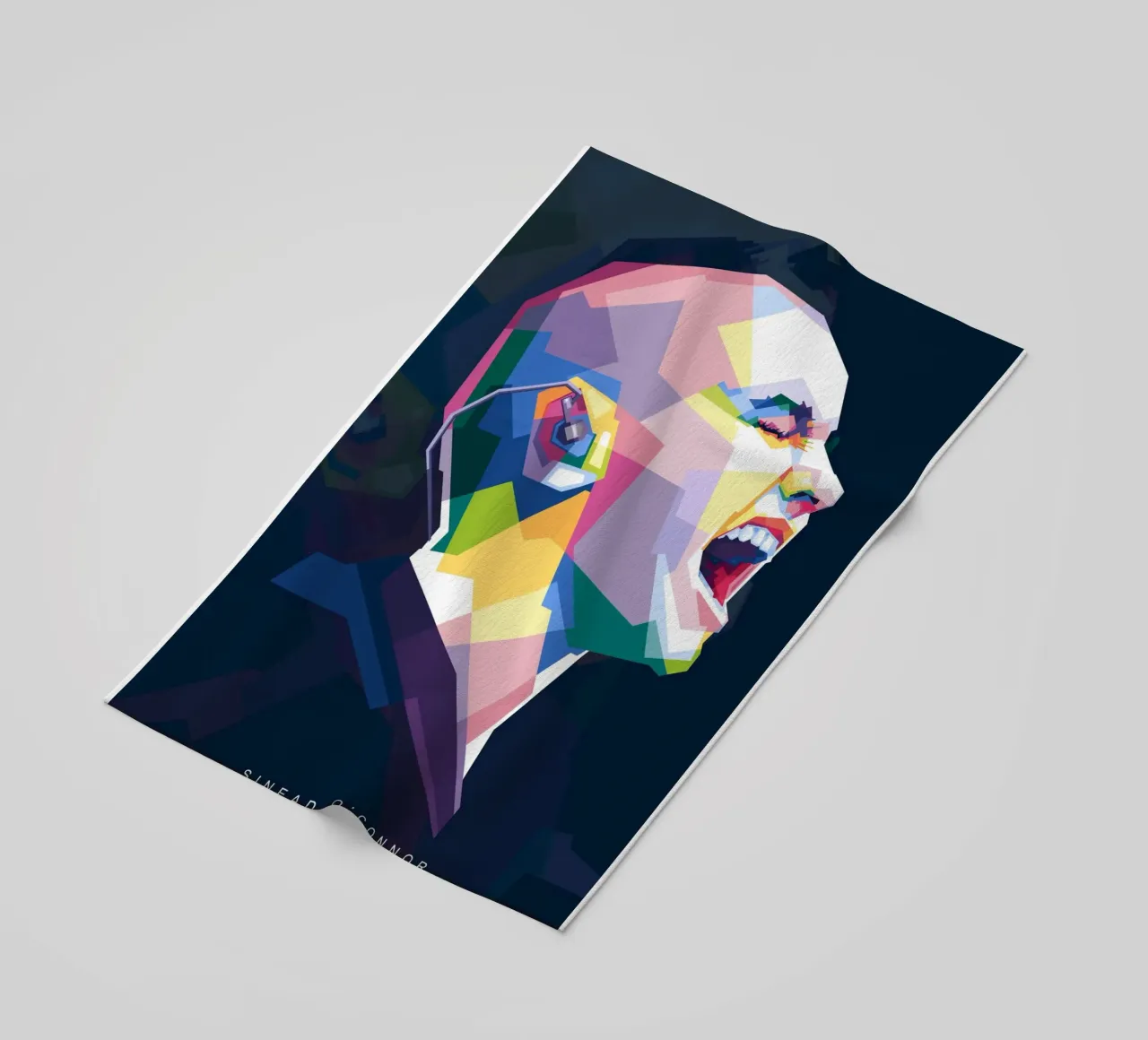 Sinead O'Connor in stile WPAP telo mare da Alkahfsmart