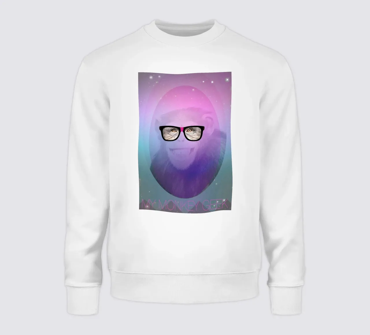 My Monkey Geek felpa da AS Art
