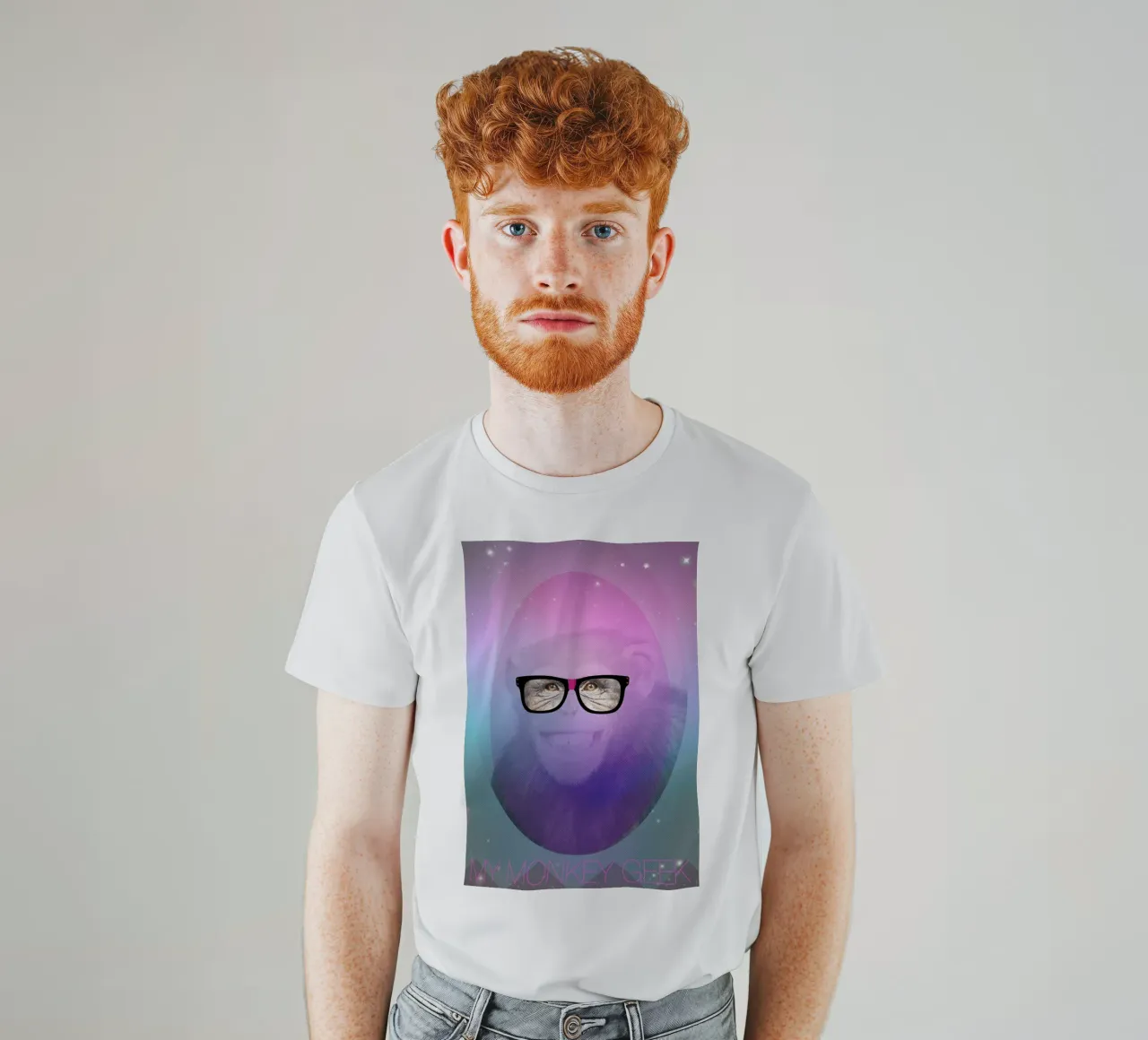 My Monkey Geek t-shirt da AS Art