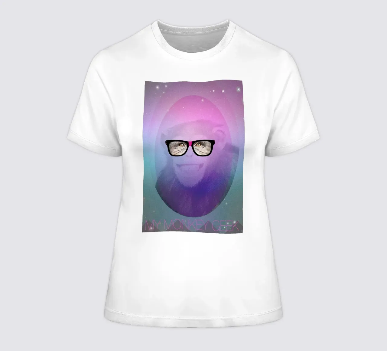 My Monkey Geek t-shirt da donna da AS Art