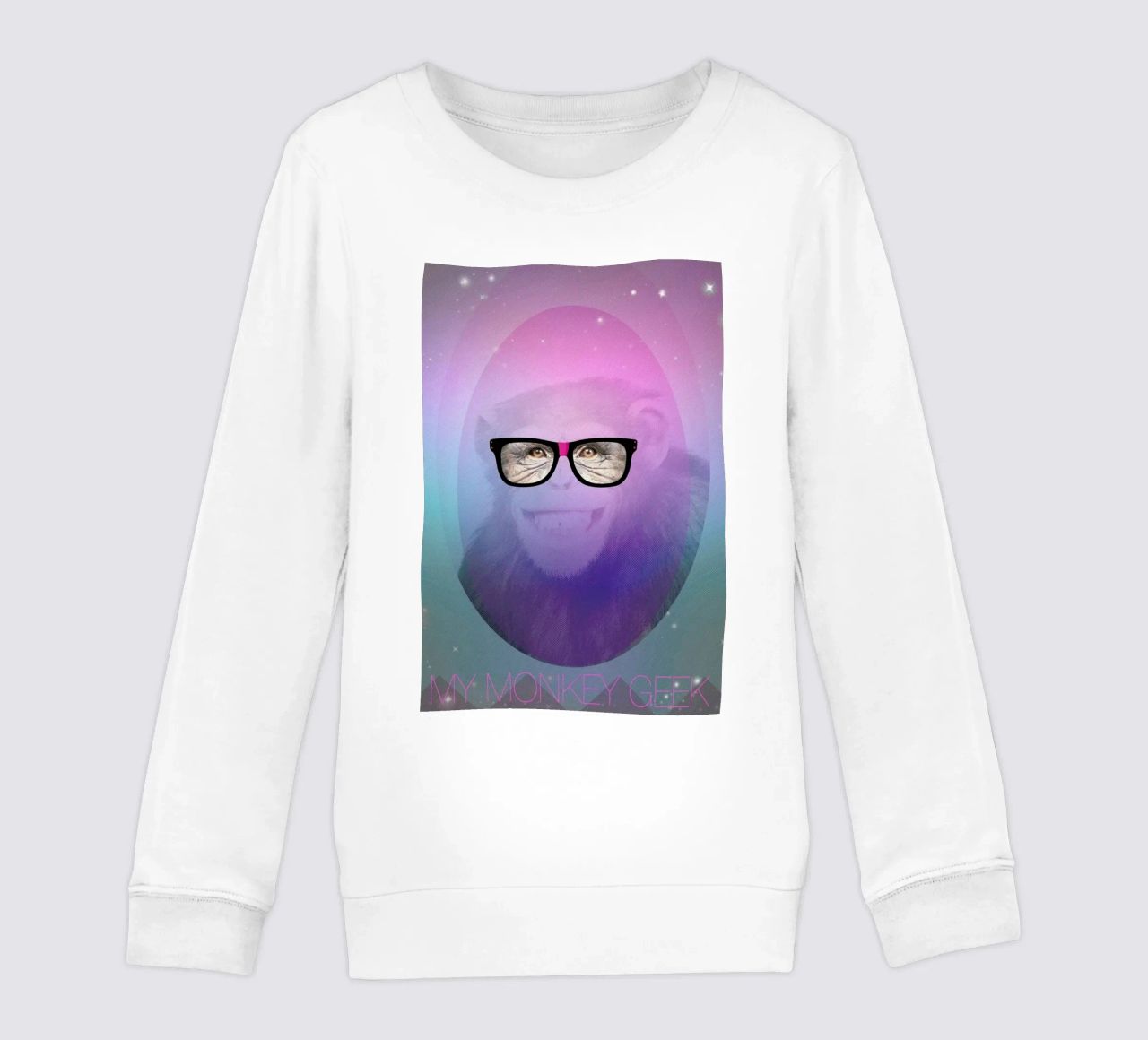 My Monkey Geek felpa bambino da AS Art