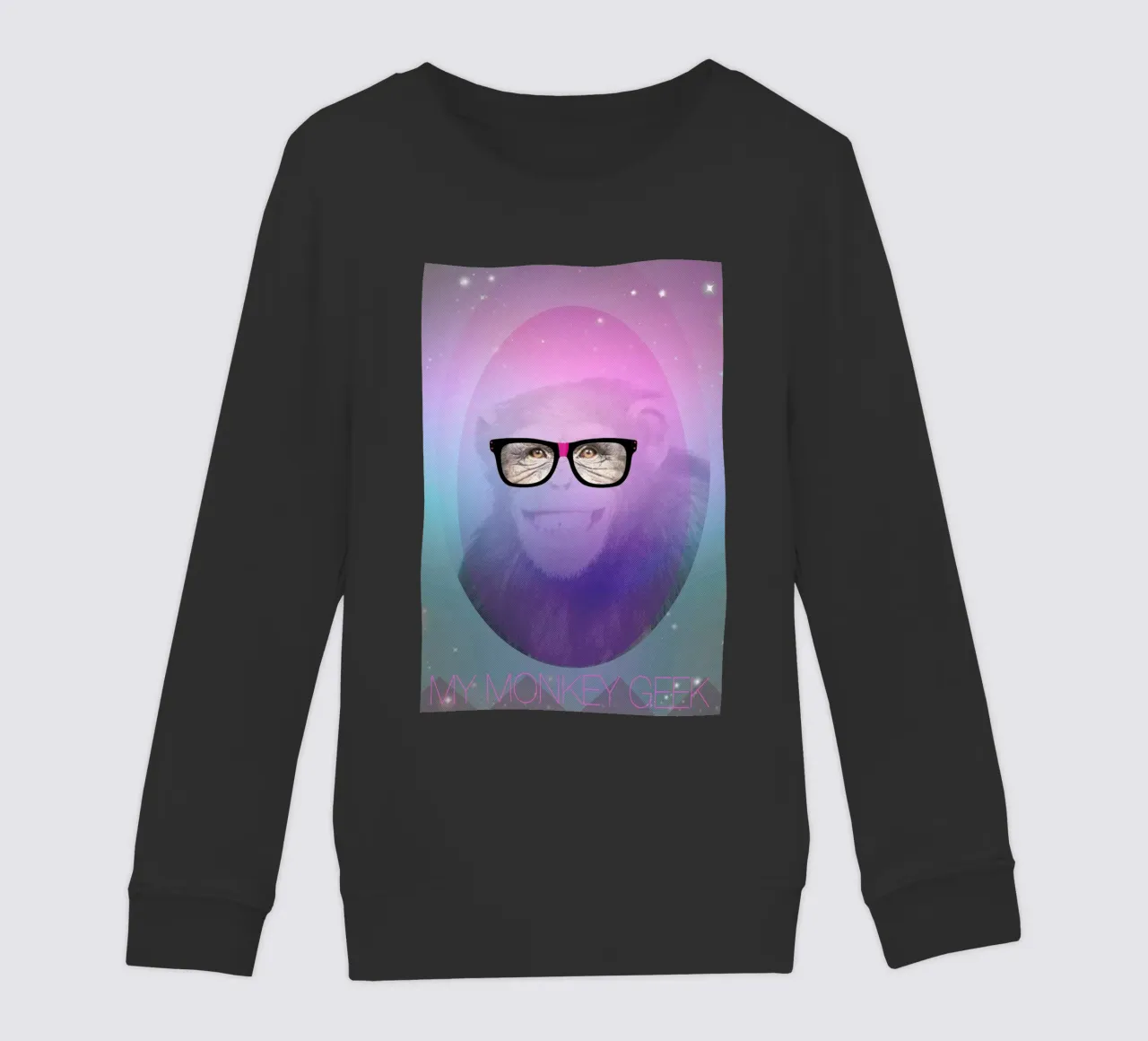 My Monkey Geek felpa bambino da AS Art