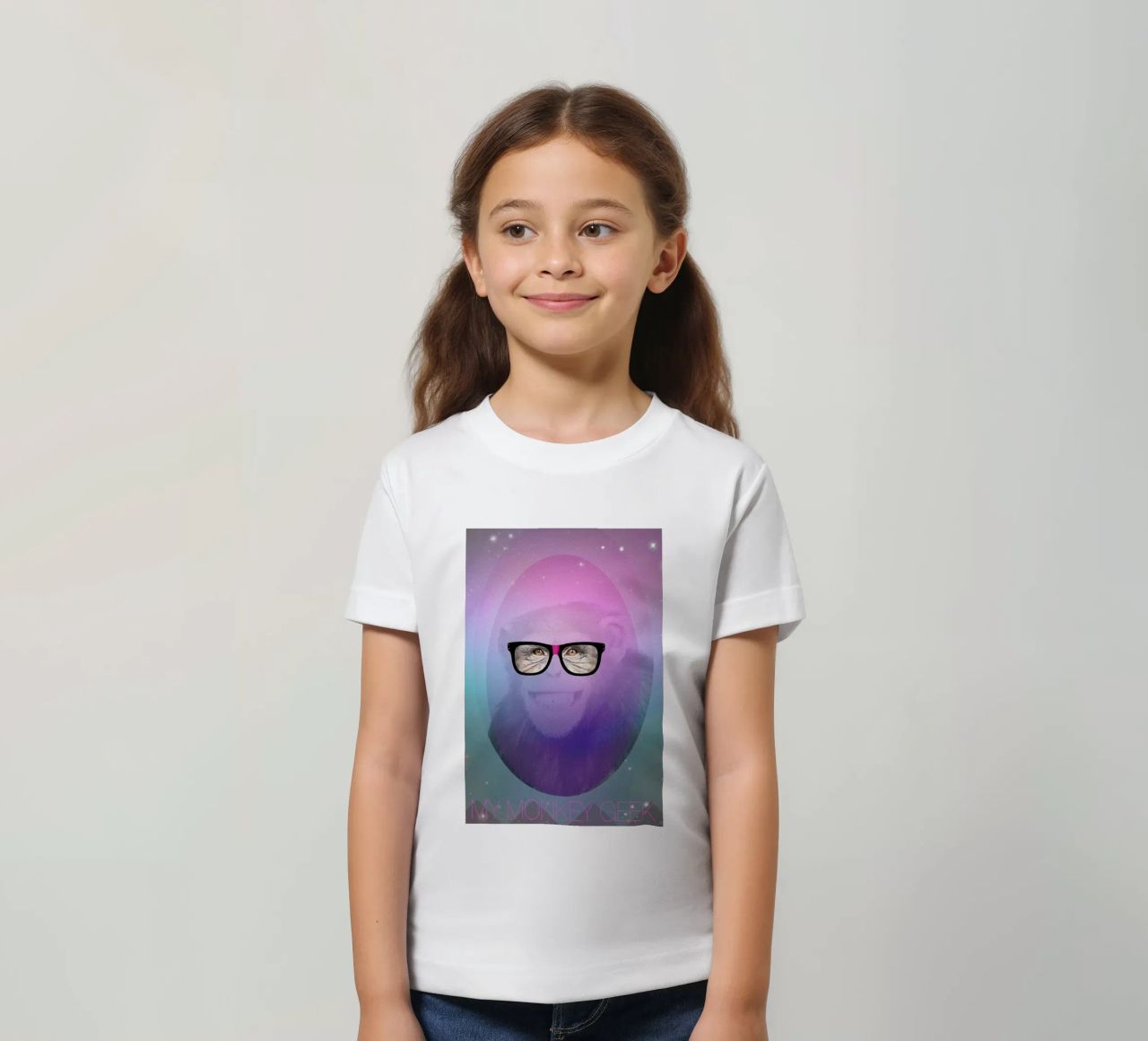 My Monkey Geek t-shirt bambini da AS Art