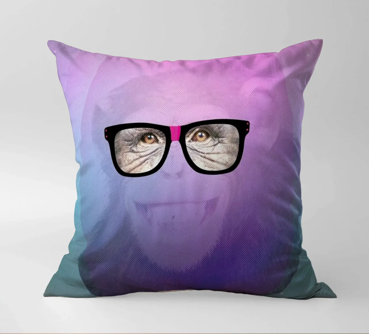 My Monkey Geek coussin de AS Art