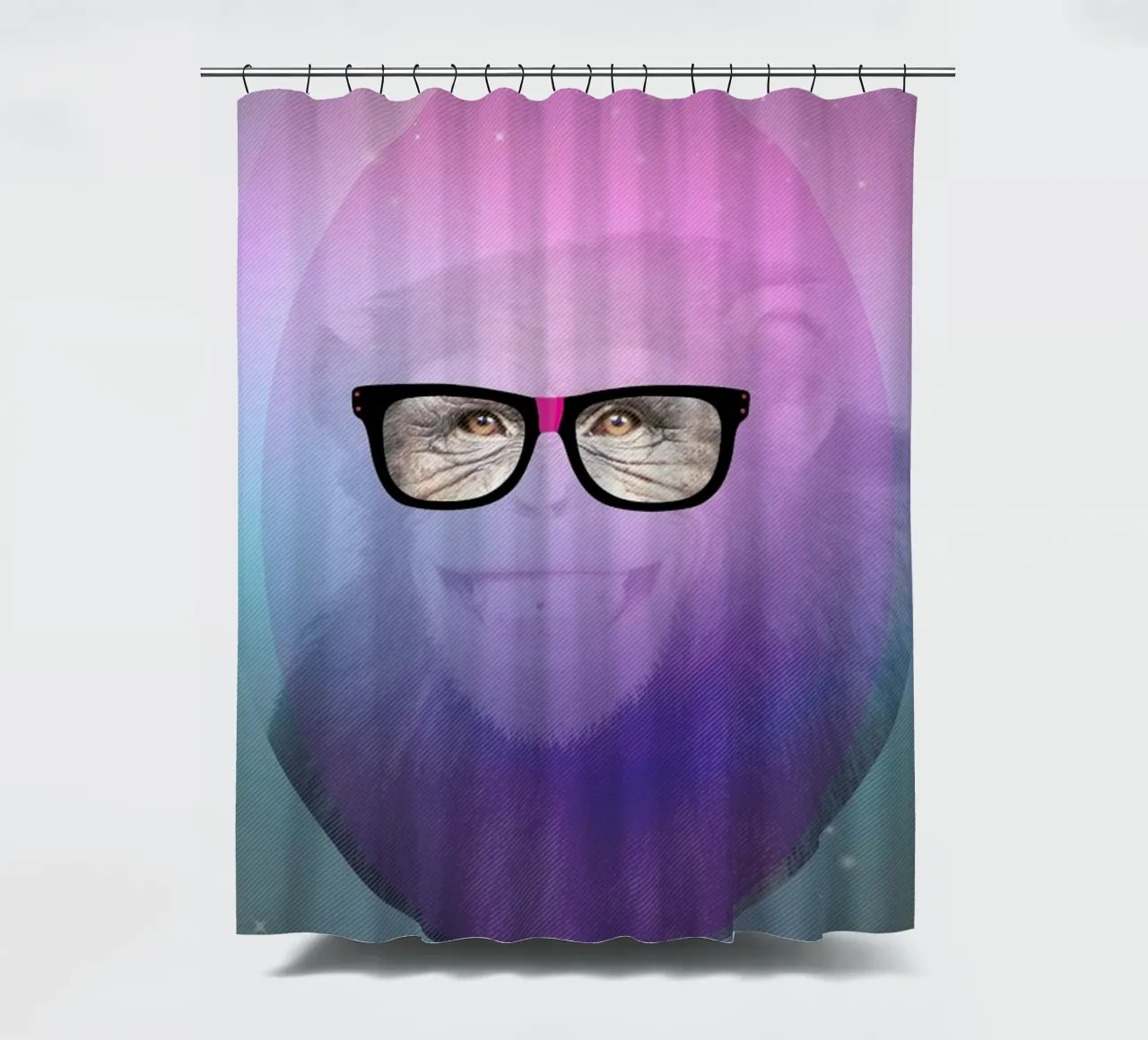 My Monkey Geek Duschvorhang von AS Art