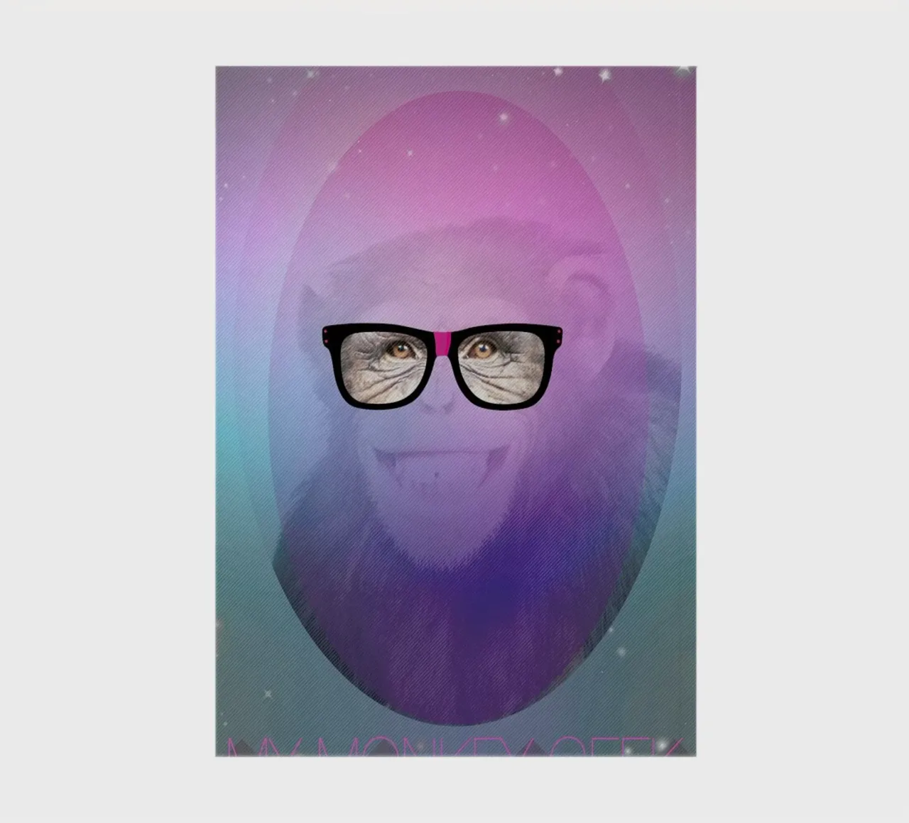 My Monkey Geek notebook by AS Art