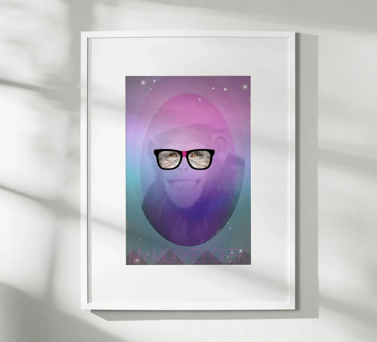My Monkey Geek Hahnemühle von AS Art