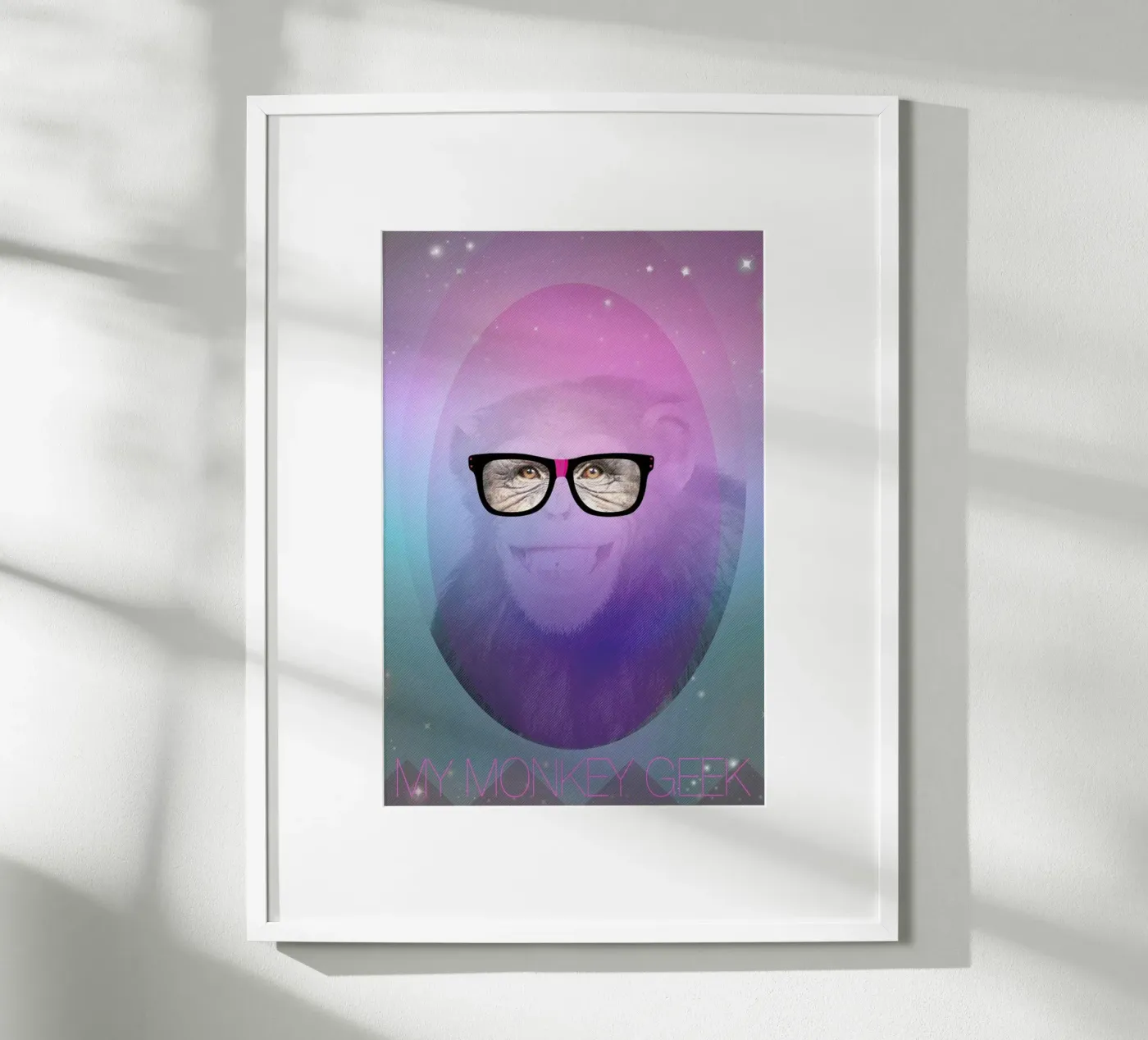 My Monkey Geek poster da AS Art