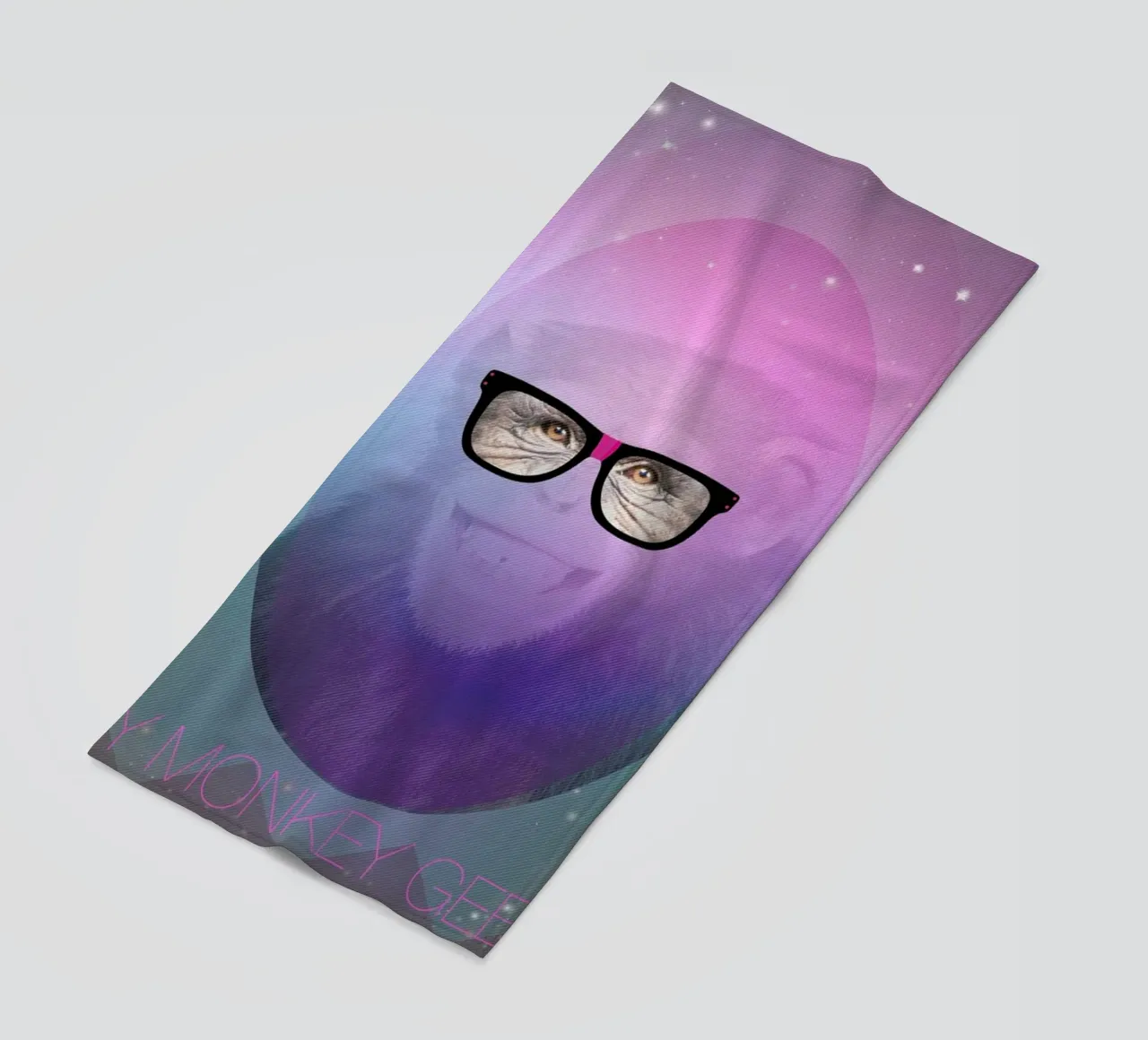 My Monkey Geek Strandtuch von AS Art