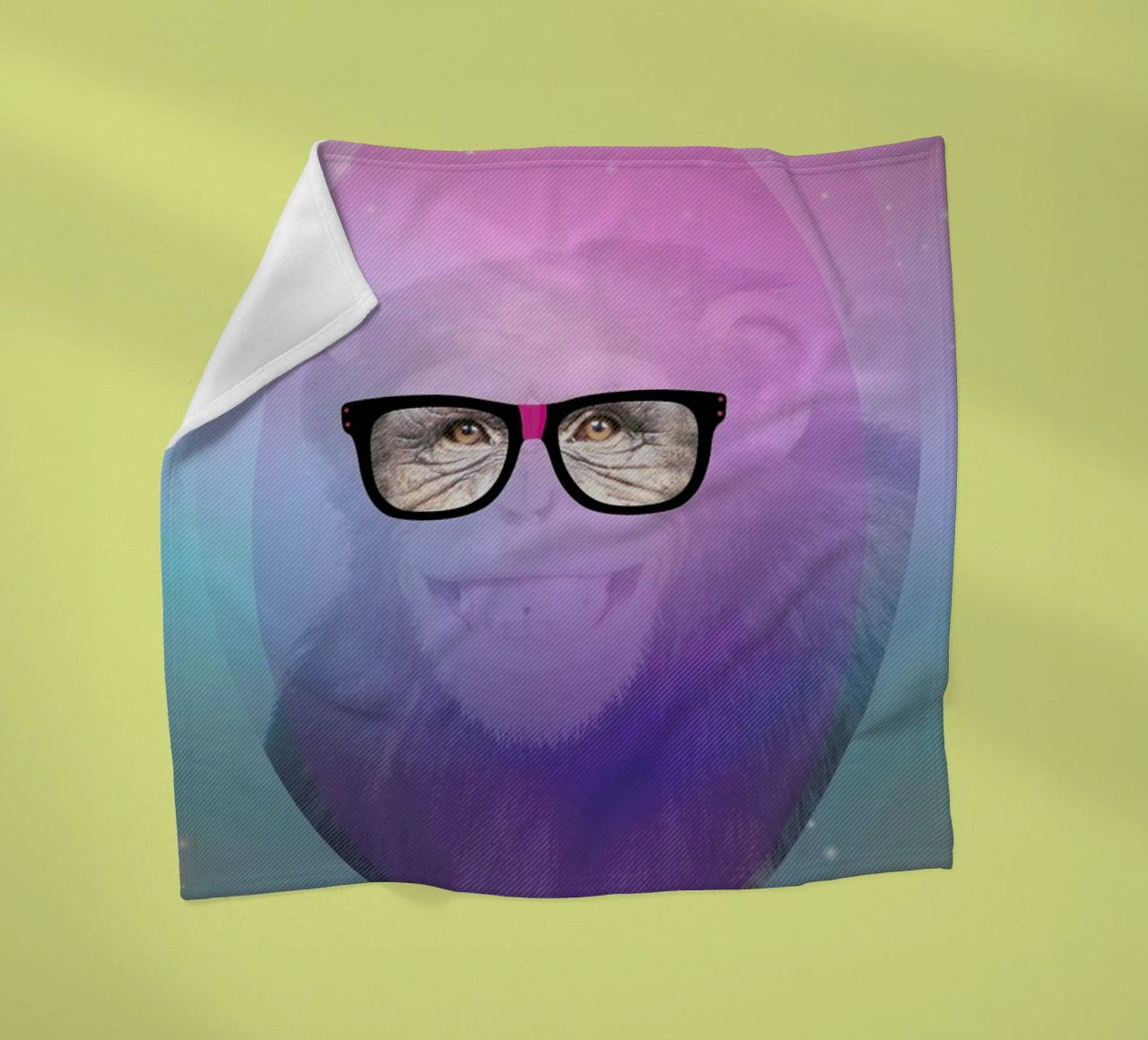 My Monkey Geek coperta in pile da AS Art