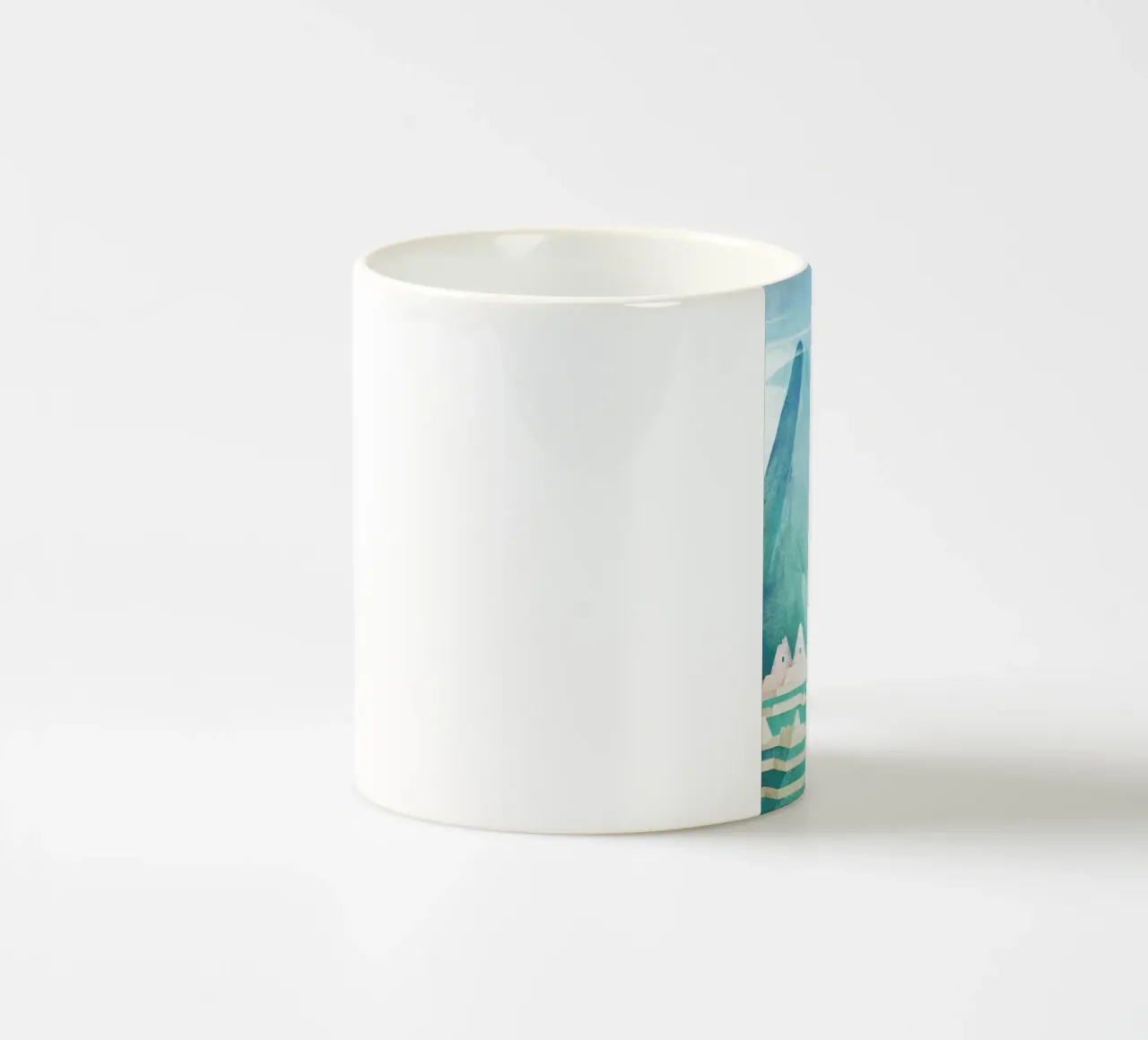 Peru ceramic mug by Henry Rivers
