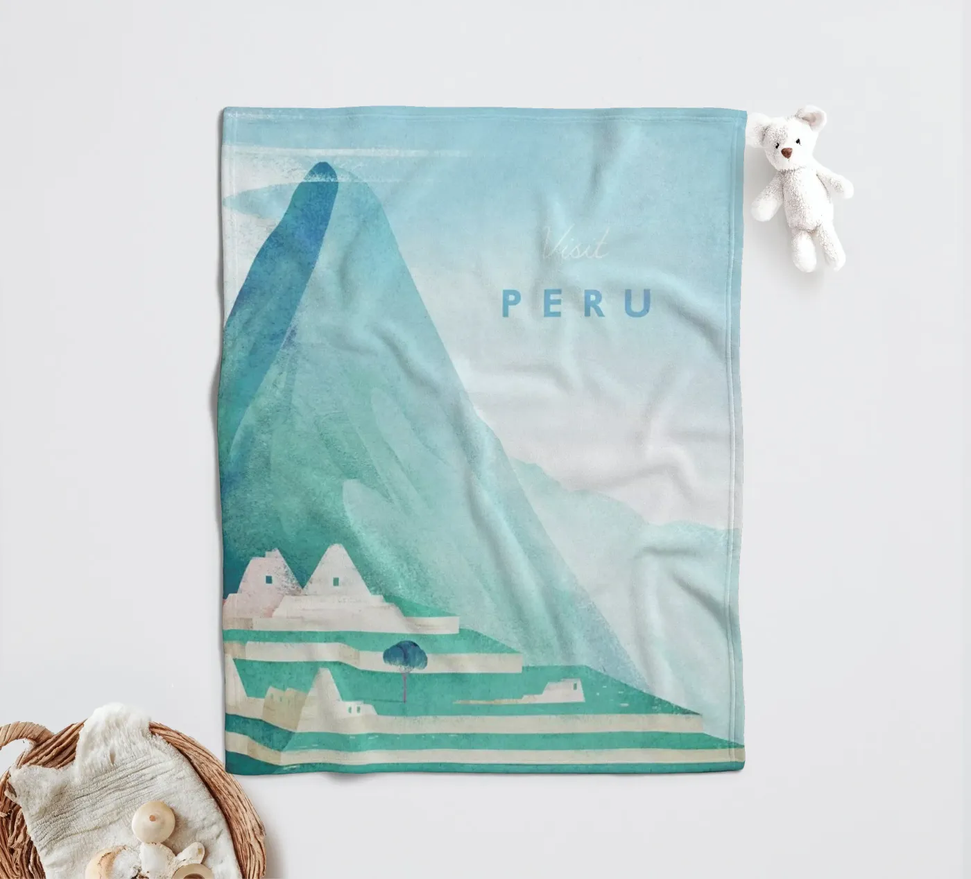 Peru fleecedeken van Long Way Home