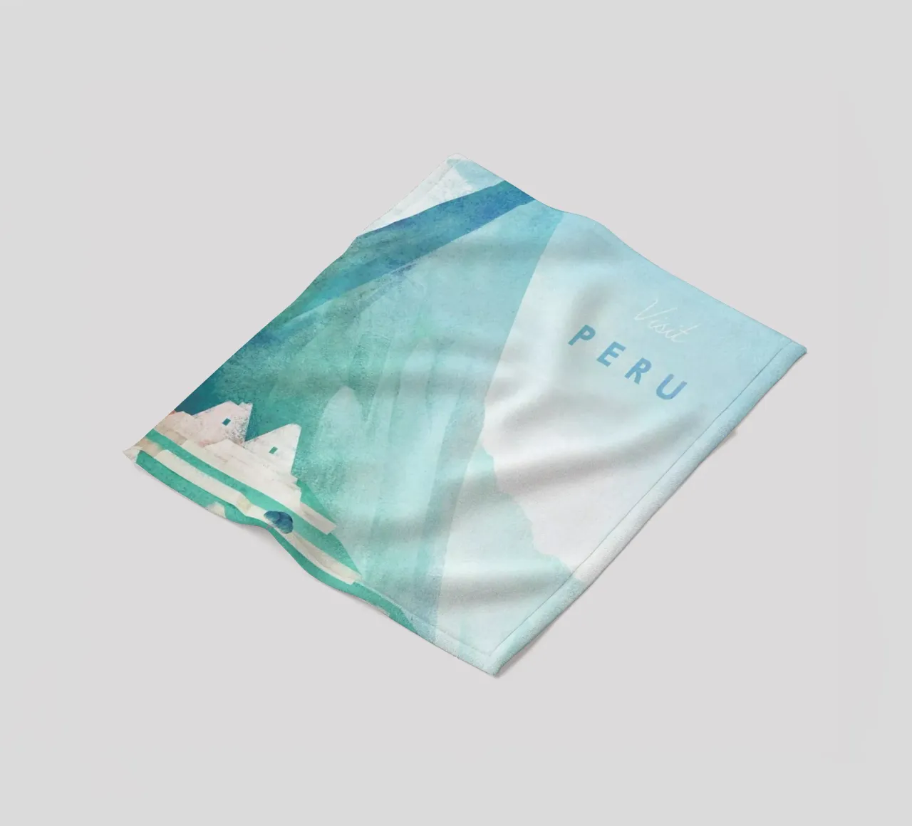 Peru Fleecedecke von Henry Rivers