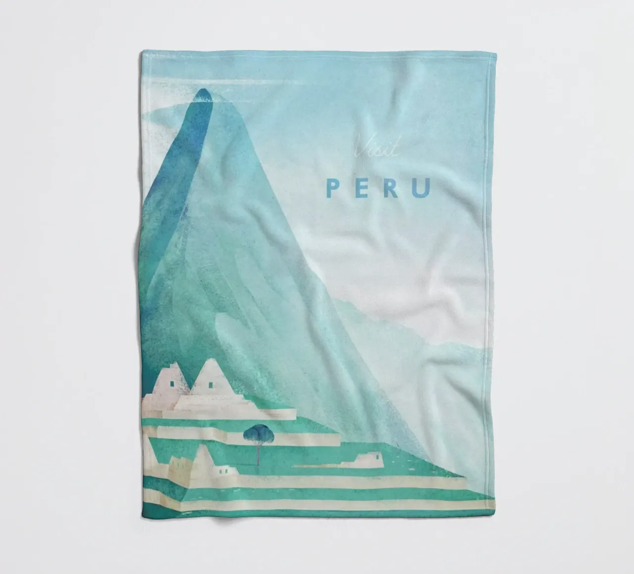 Peru Fleecedecke von Henry Rivers