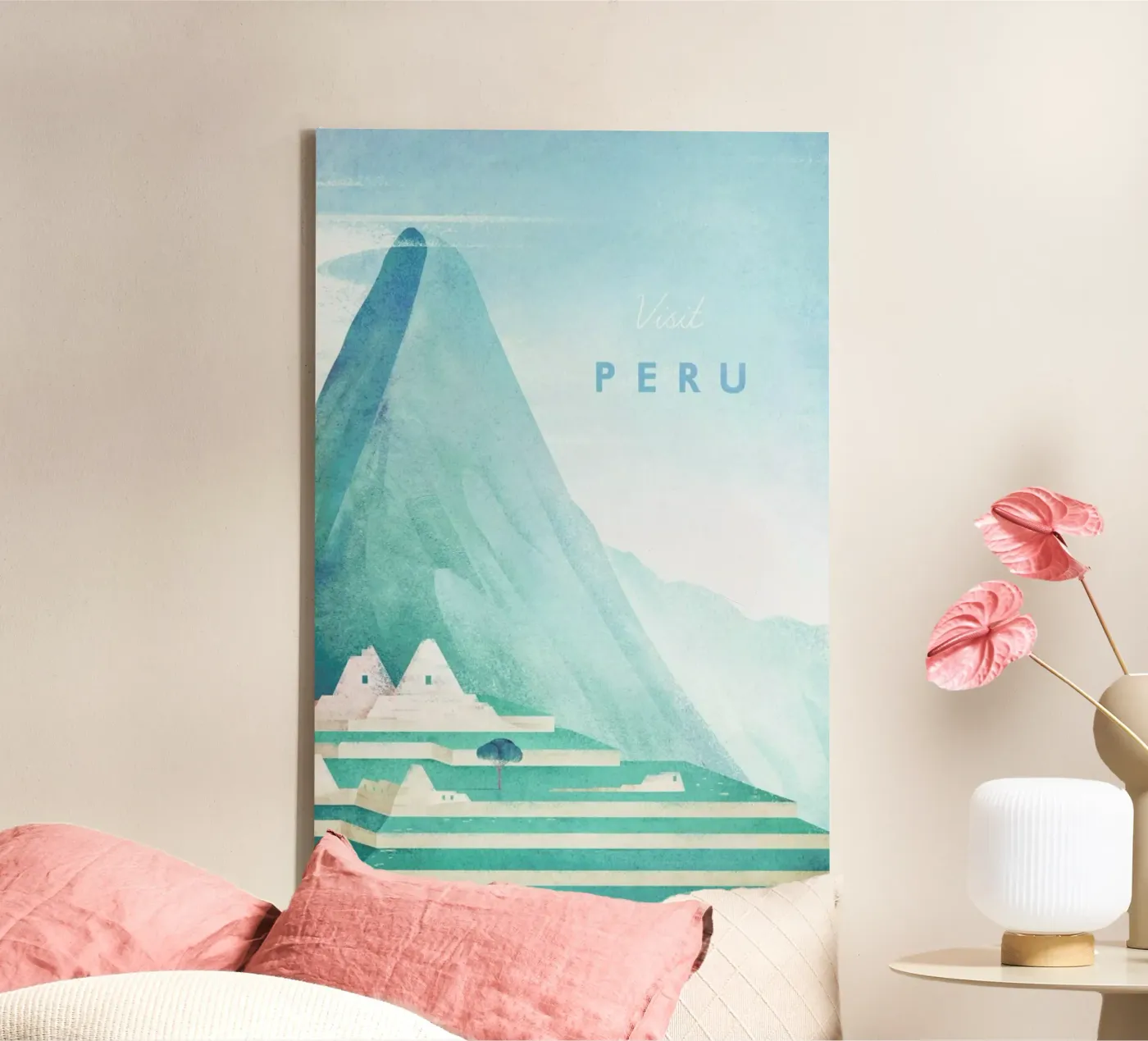 Peru canvas van Henry Rivers