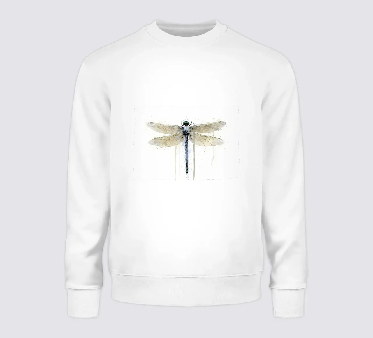 Libellula blu polvere felpa da Allaire
