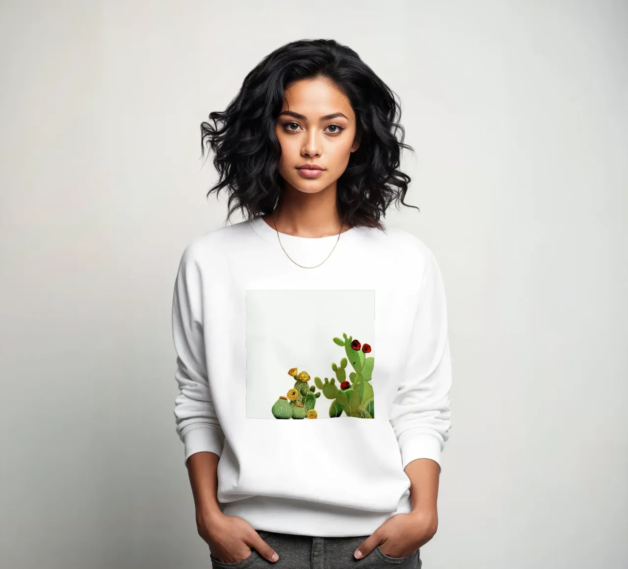 Cactus Garden II felpa da Cassia Beck Photography