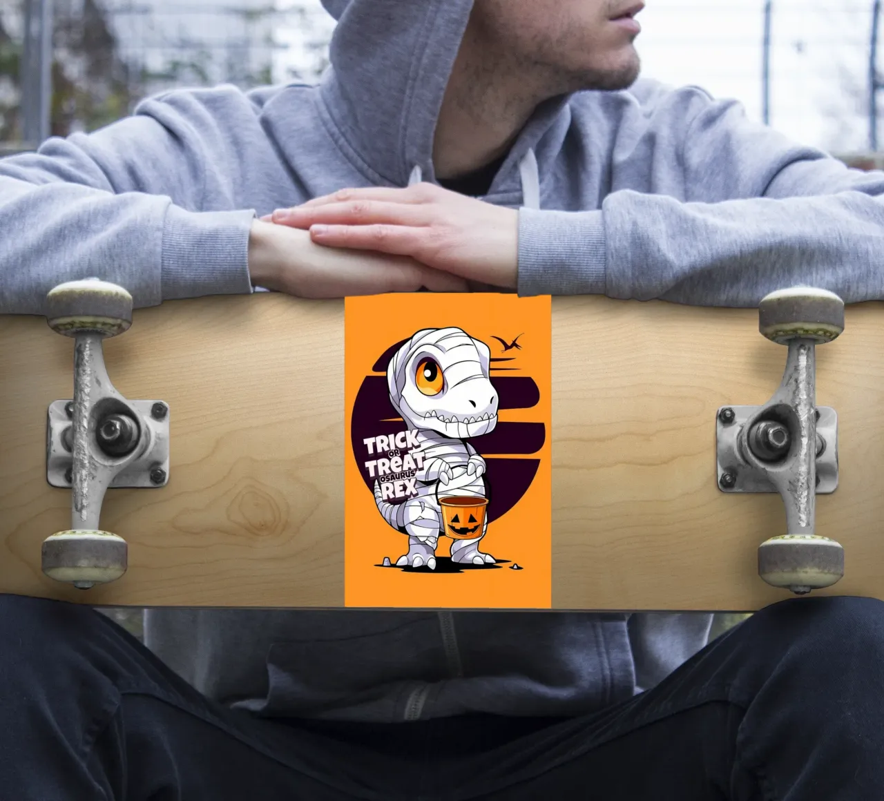 Süßes oder Saures Osaurus Rex Sticker von Delaplane