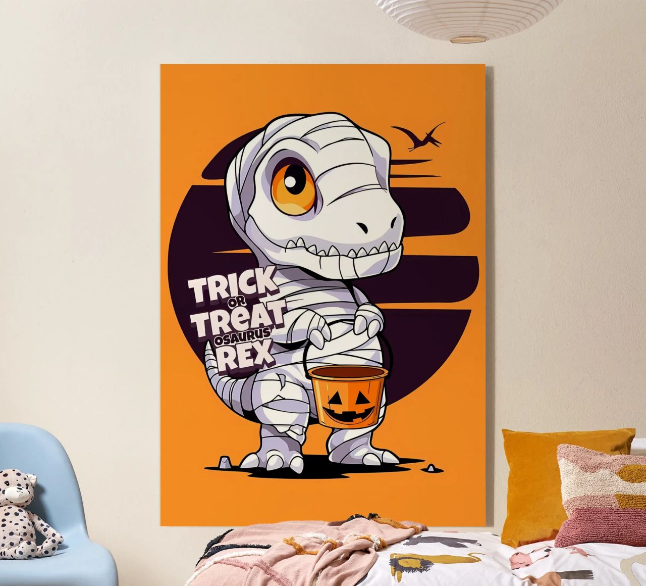 Truco o trato osaurus Rex metacrilato de Delaplane