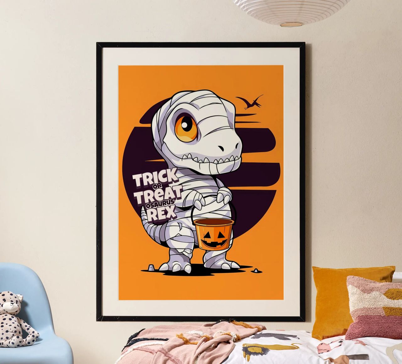 Truco o trato osaurus Rex hahnemühle de Delaplane