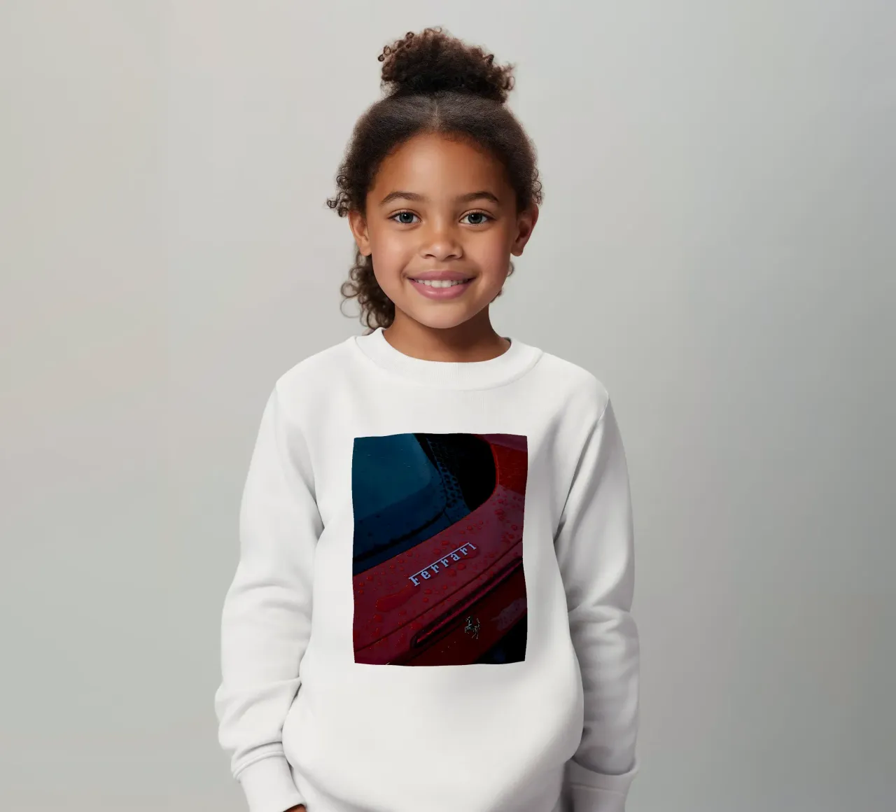 coche ferari sudadera para niño de Allaire