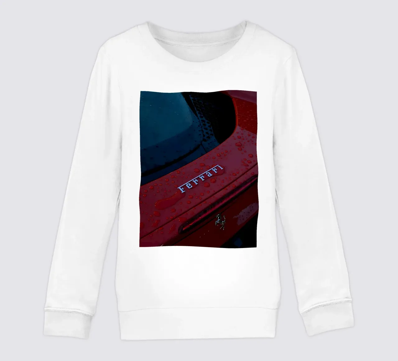coche ferari sudadera para niño de Allaire