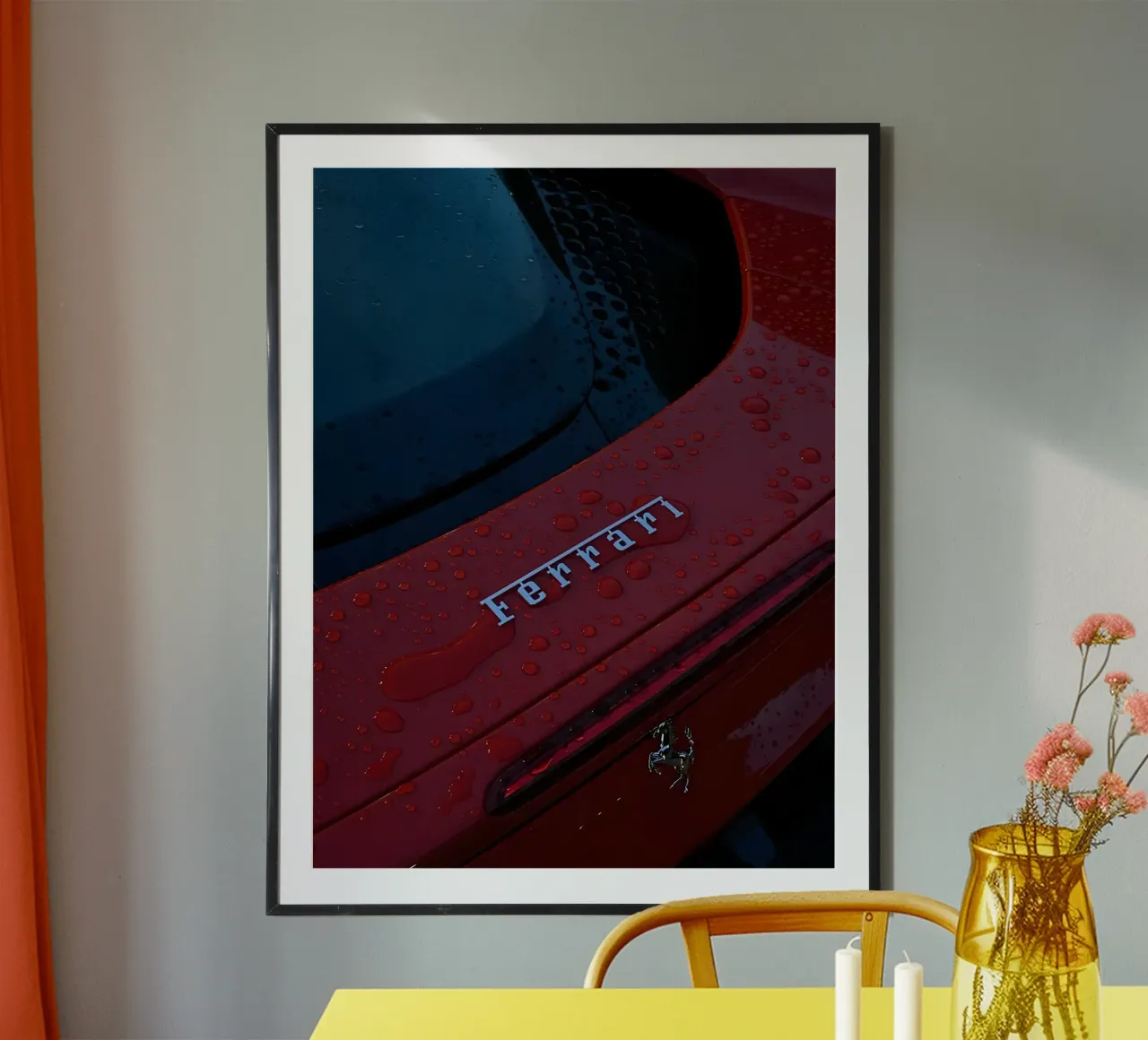 ferari car hahnemühle by Allaire