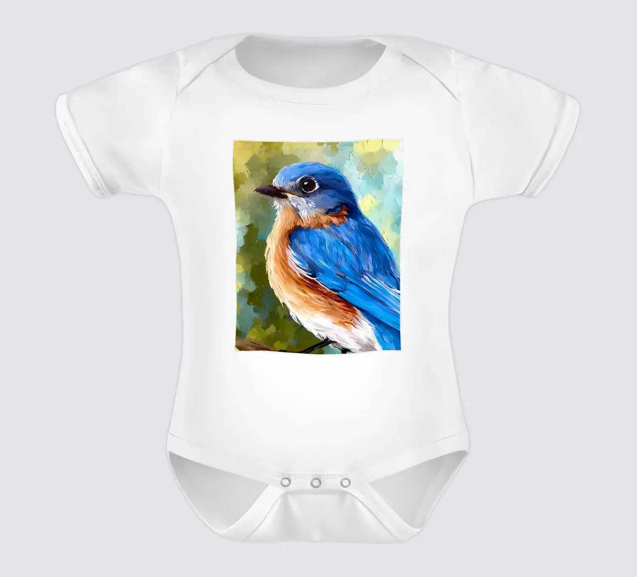Minimalist Poster 23 short-sleeve baby romper by Kadynce