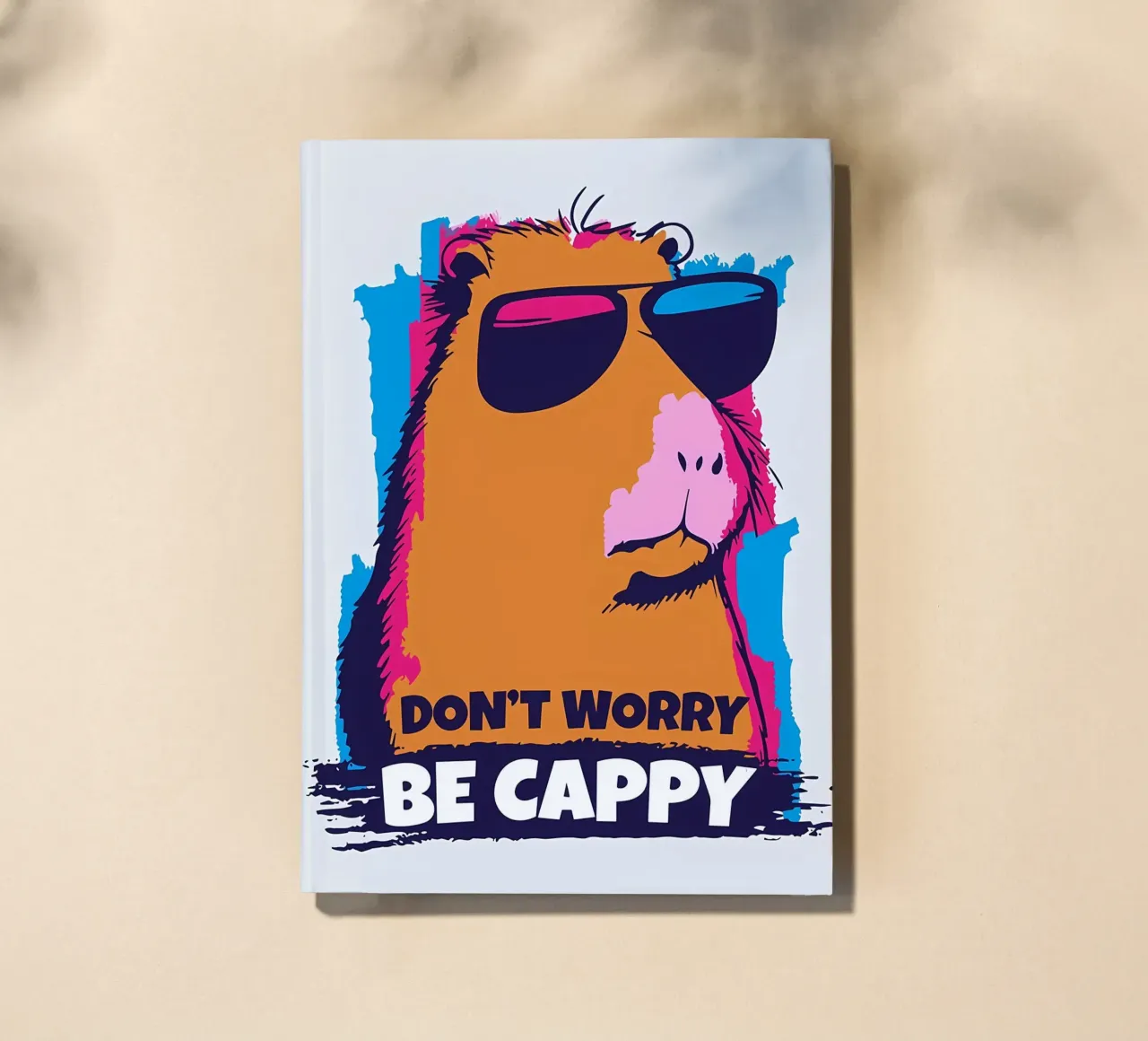 BE CAPPY CAPYBARA ART notebook by Delaplane
