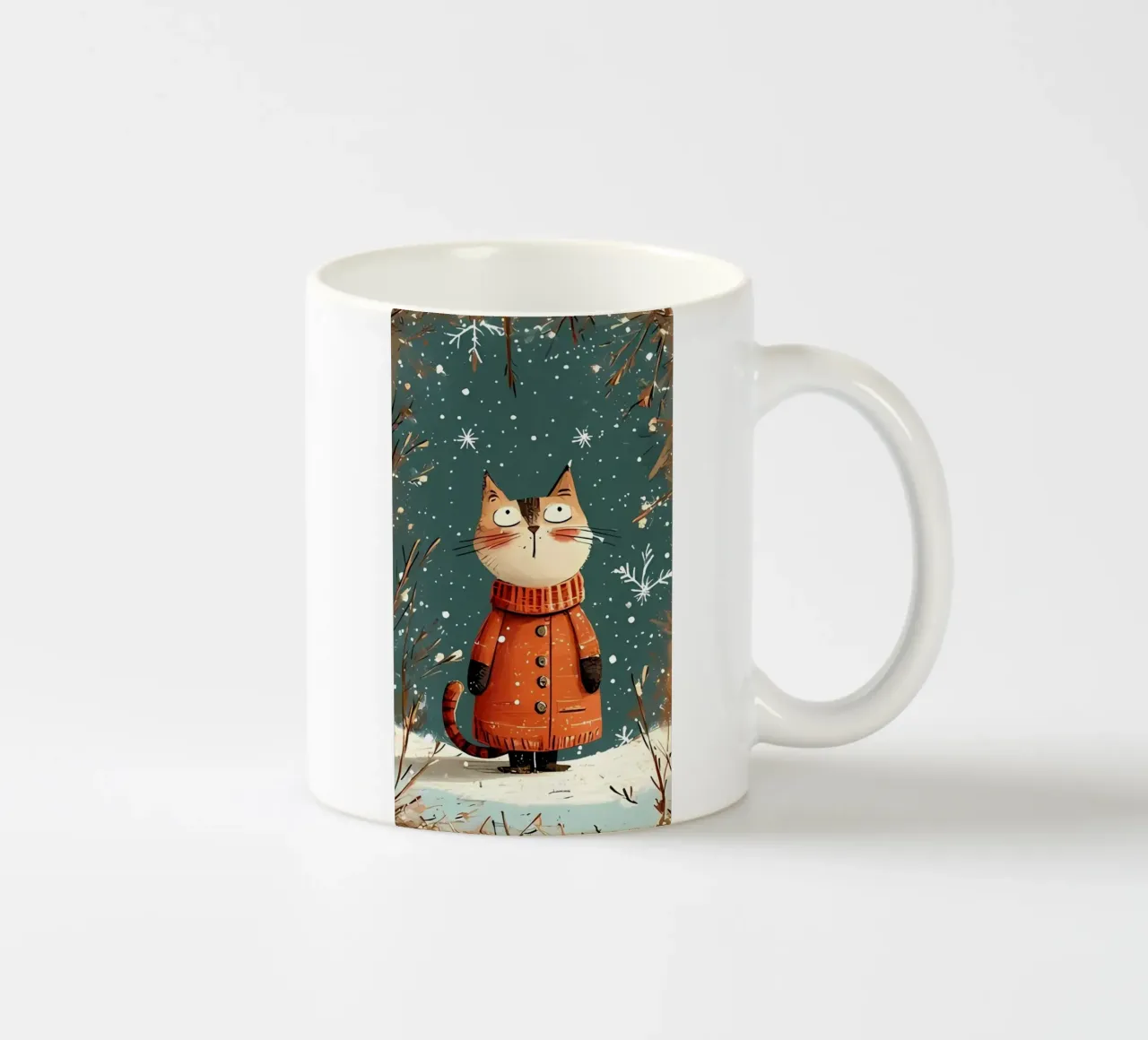 Poster minimalista 27 tazza in ceramica da Kadynce