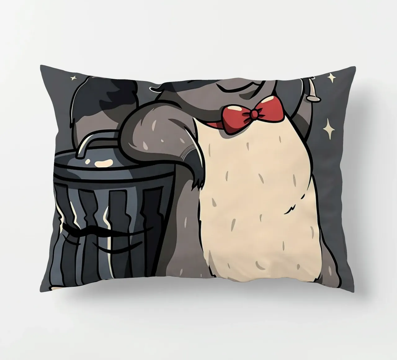 Procione trash ma di classe cuscino da Delaplane