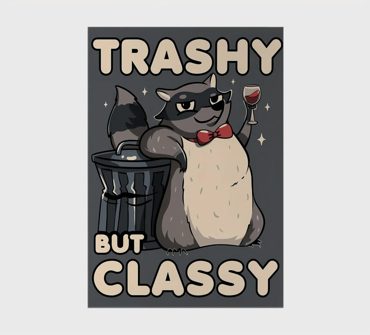 Procione trash ma di classe diario da Delaplane