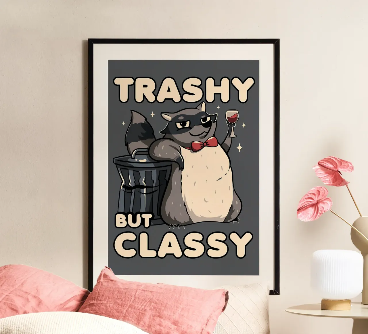 Procione trash ma di classe carta hahnemühle da Delaplane