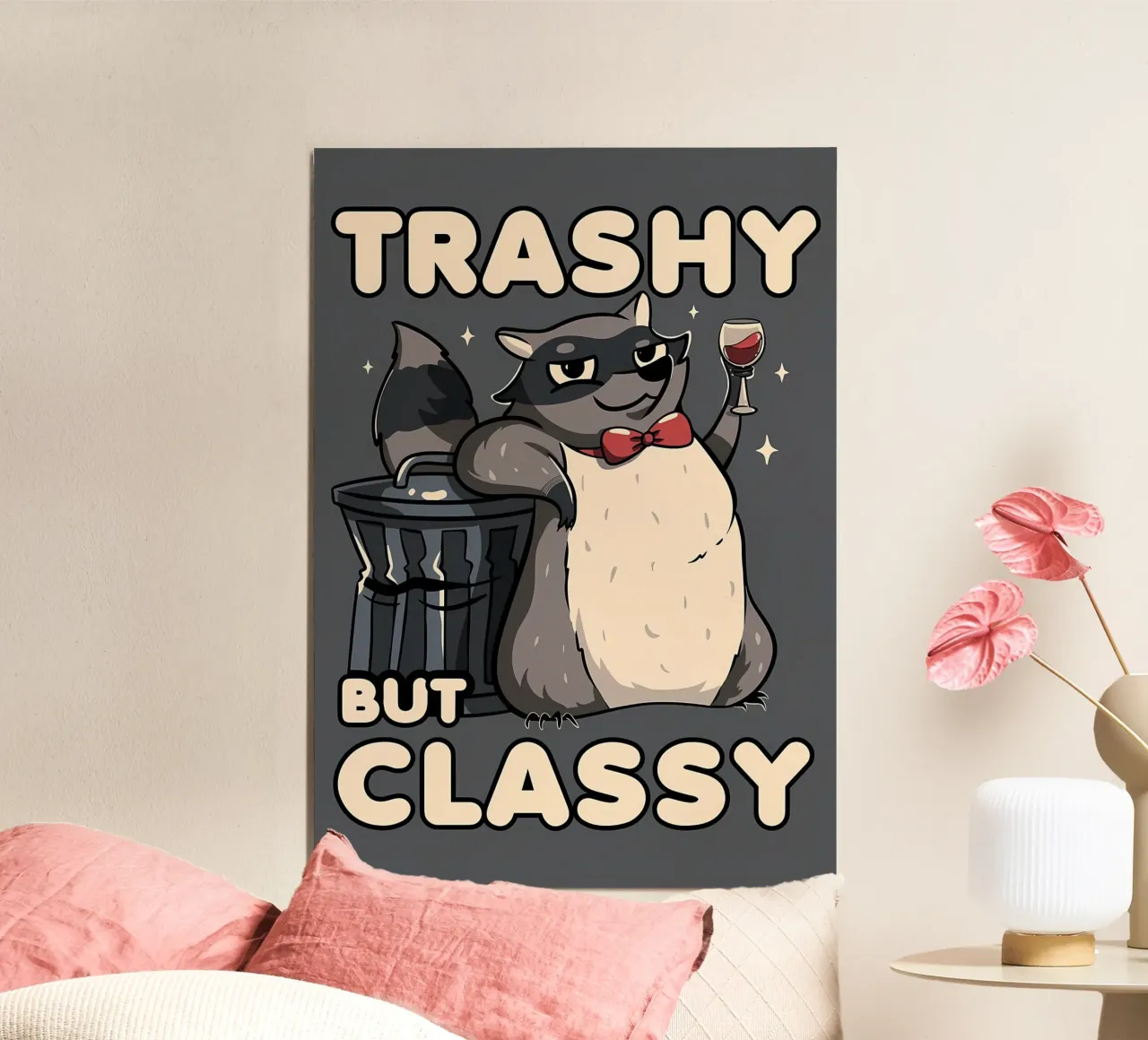 Procione trash ma di classe carta hahnemühle da Delaplane