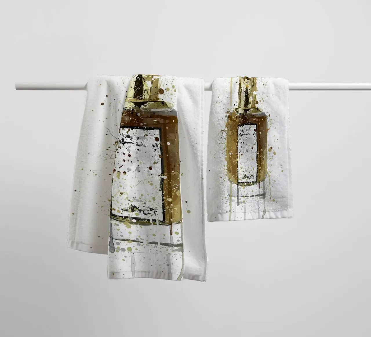 Fragrance Bottle Kingdom towel by Allaire