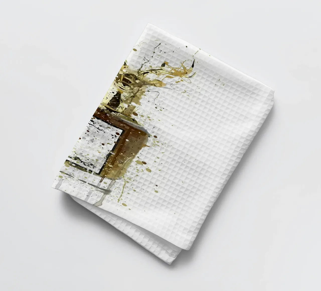 Fragrance Bottle Kingdom tea towel by Allaire