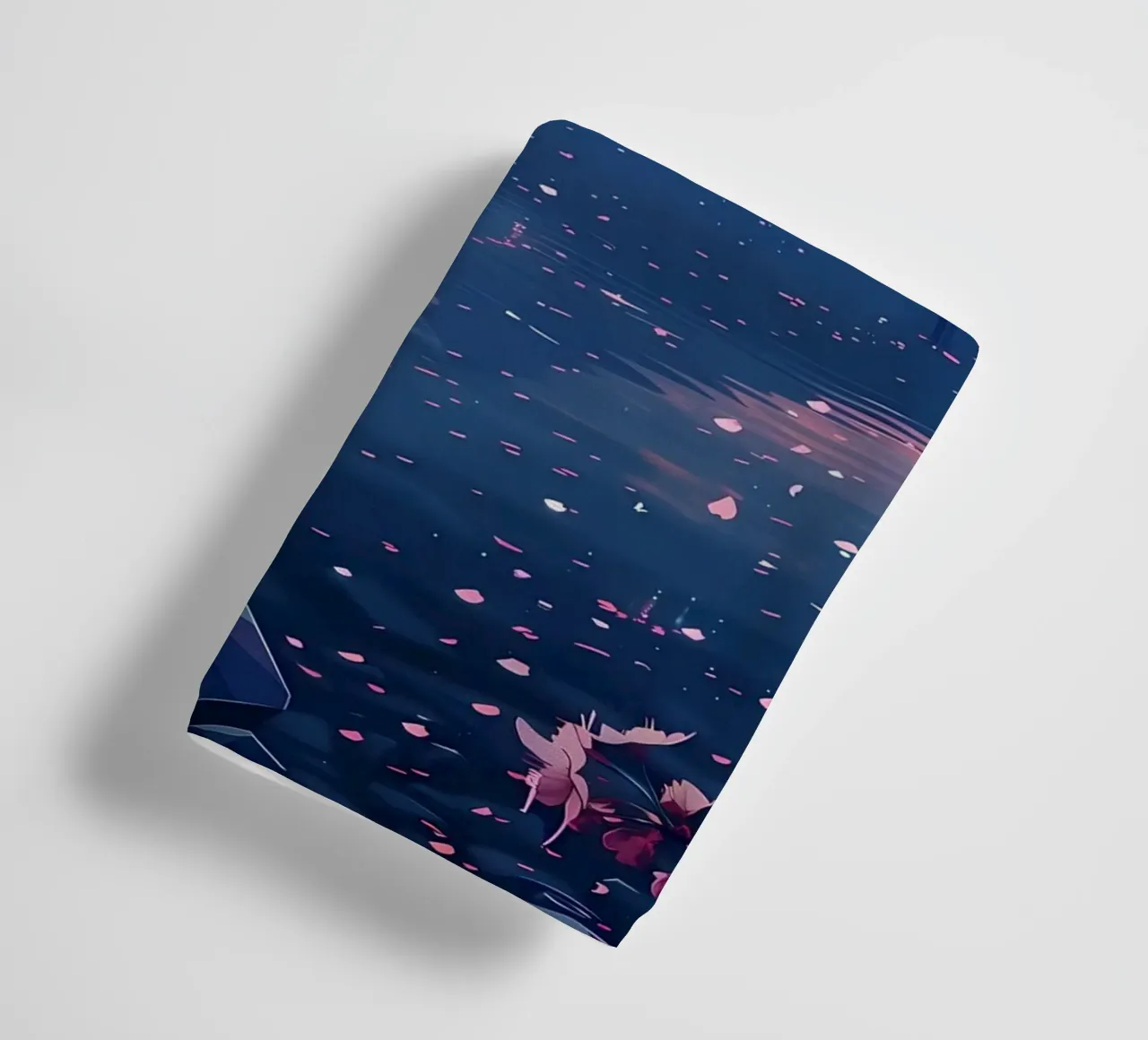 Paesaggio giapponese in fiore asciugamano da bagno da Mikesell