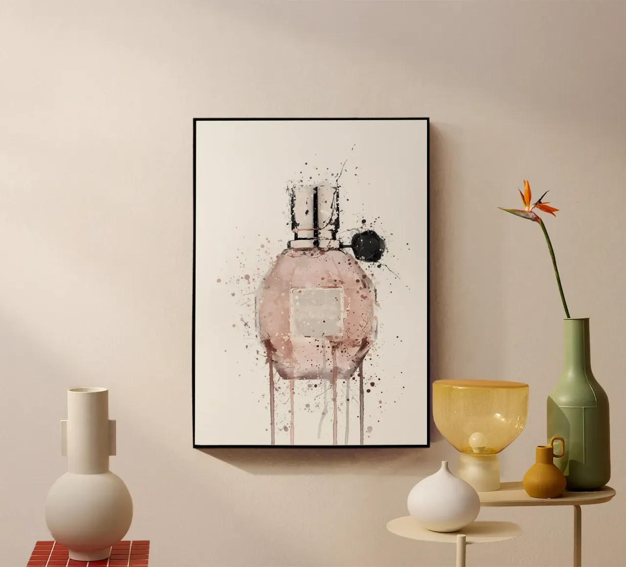 Fragrance Bottle Miss acrylic glass by Allaire