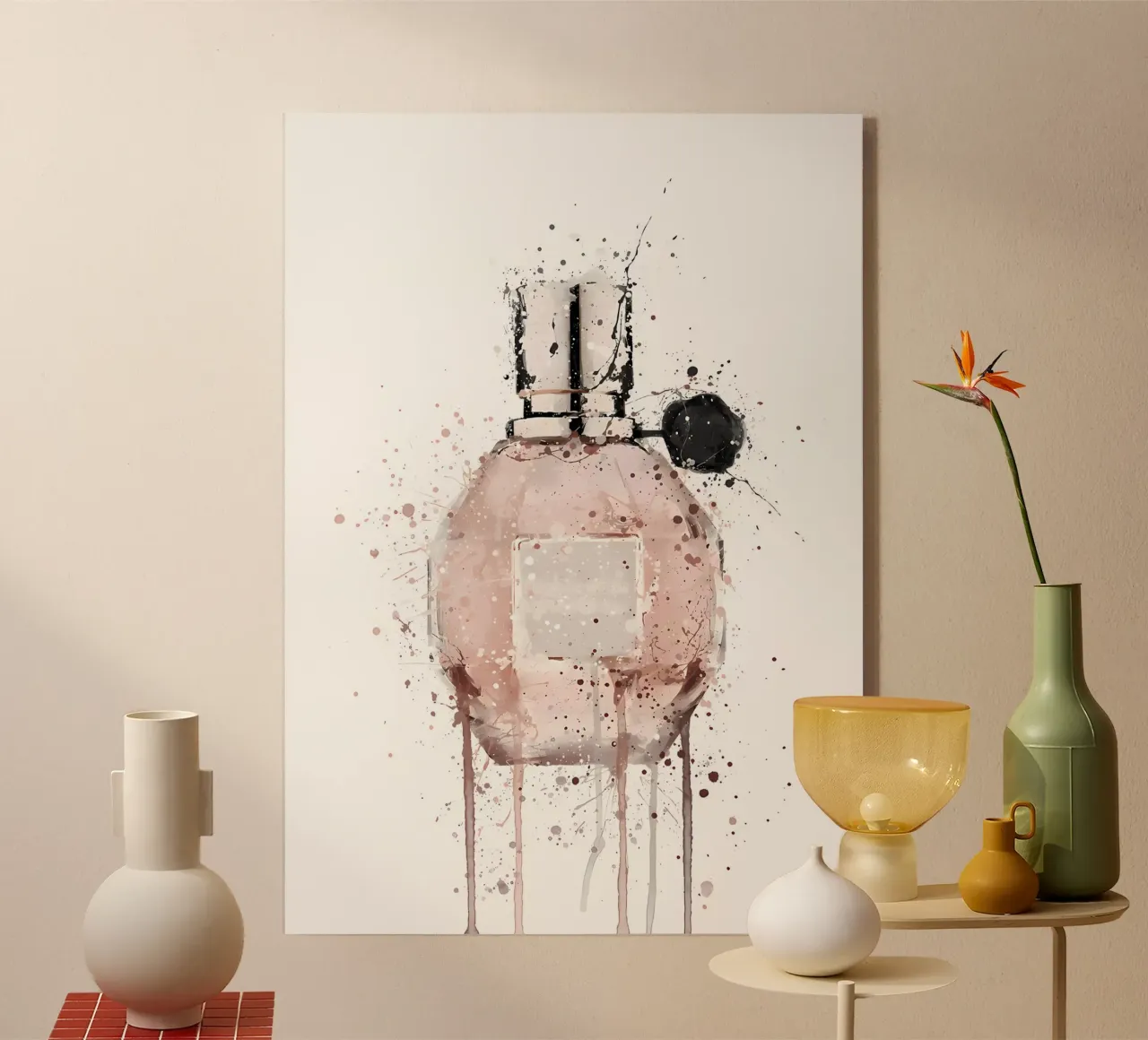 Fragrance Bottle Miss acrylic glass by Allaire