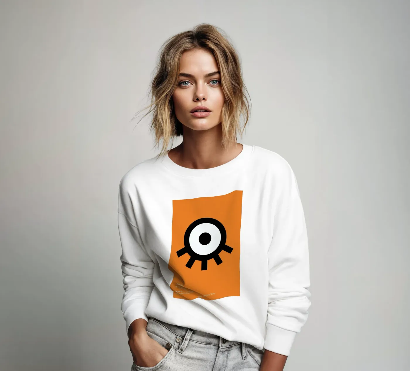 Orange felpa da AS Art