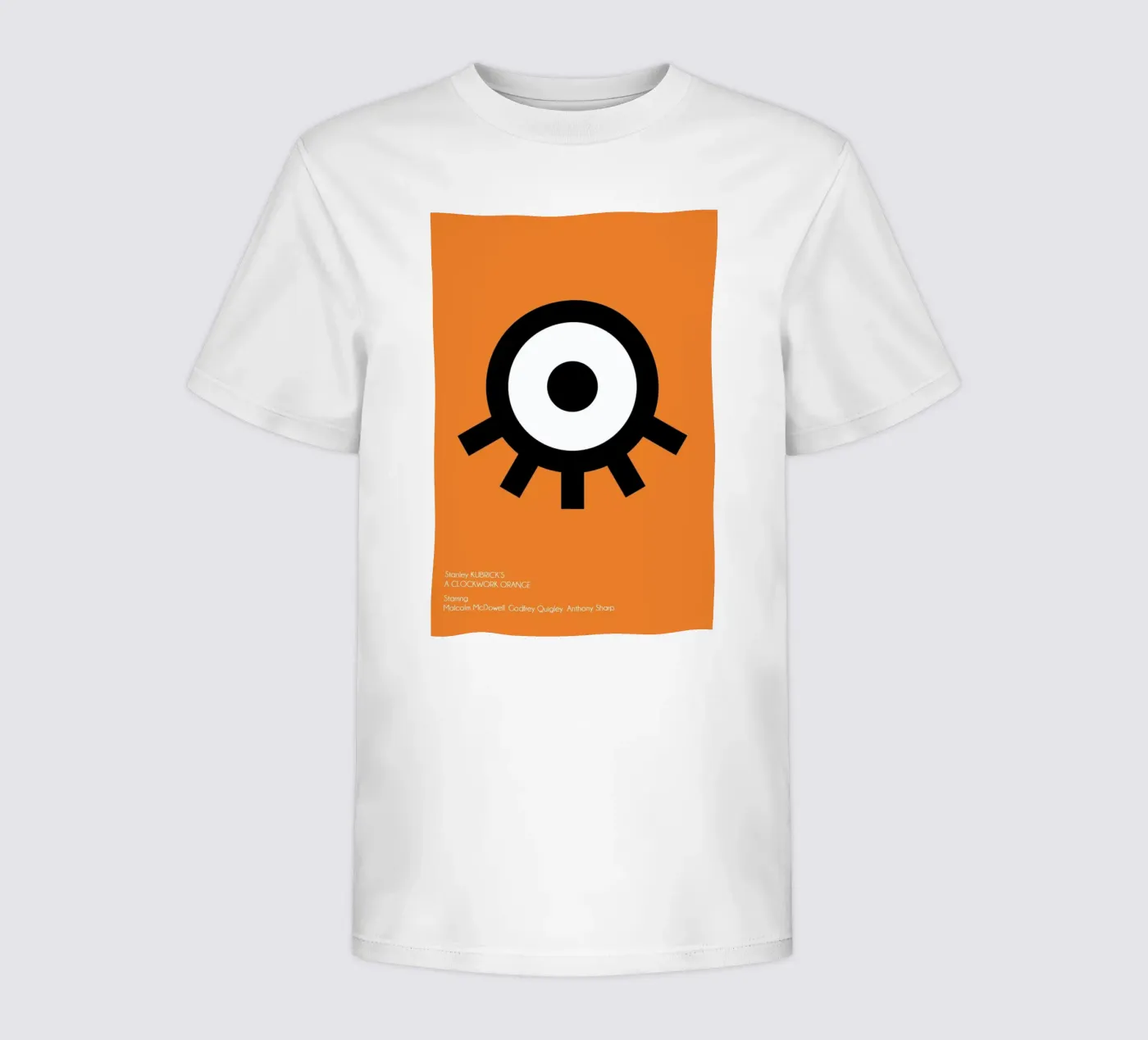 Orange kinder t-shirt van AS Art